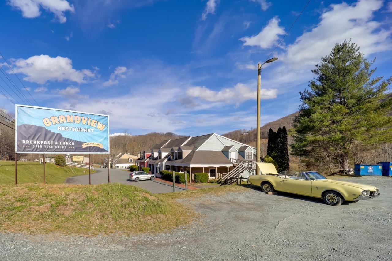 Cozy Banner Elk Condo With Fireplace And Lookout Deck! 외부 사진